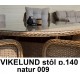 Záhradný stôl VIKELUND  Ø 140 -2 farby